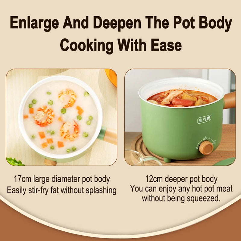 220V/110V Electric Rice Cooker Multifunctional Stew Pan Non-stick Cookware for Kitchen Offer Multicooker Hot Pot Home Appliance.